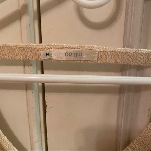 LF knit oversized reversible sweater in cream 🤍 - Picture 9 of 15